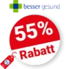 55% Besser Gesund Rabatt – Auf Rabattaktionen
