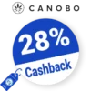 28% Canobo Rabatt – Cashback