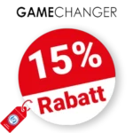 15% GAMECHANGER Rabatt – Auf Gaming Stuhl