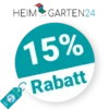 15% Heim und Garten 24 Rabatt – AUF ALLES