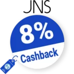 8% JNS Rabatt – Cashback