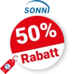 50% Sonni Rabatt – Angebote