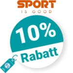 10% Sport is good Rabatt – Newsletter