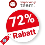 72% Verpackungsteam Rabatt – Auf Restposten