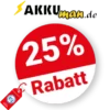 25% AKKUman Rabatt – Angebote