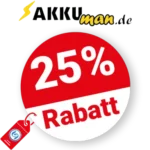 25% AKKUman Rabatt – Angebote