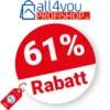 61% All4you Profishop Rabatt – Angebote