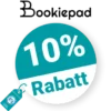 10% Bookiepad Rabatt – Newsletter