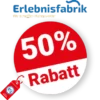 50% Erlebnisfabrik Rabatt – Sale