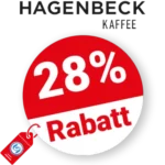 28% Hagenbeck Kaffee Rabatt – Auf Sparpacks