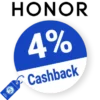 4% Honor Rabatt – Cashback