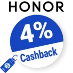 4% Honor Rabatt – Cashback