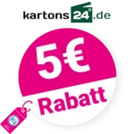 5€ Kartons24 Gutschein – AUF ALLES