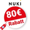 80€ Nuki Rabatt – Auf Sets