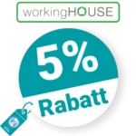 5% workingHOUSE Rabatt – Newsletter
