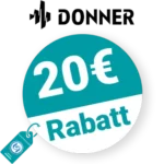 20€ Donner Rabatt – Empfehlung