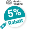 5% Health Routine Rabatt – Newsletter