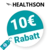 10€ HEALTHSON Rabatt – Newsletter
