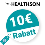 10€ HEALTHSON Rabatt – Newsletter