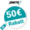50€ JONITO Rabatt – Newsletter