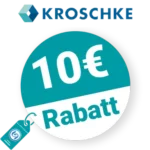 10€ Kroschke Rabatt – Newsletter