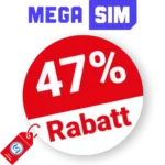 47% Mega SIM Rabatt – Auf green LTE 50 GB