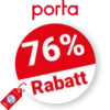 76% porta Rabatt – Im Outlet