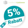 5% steinkorb-gabionen Rabatt – Neukunden