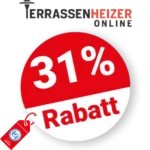 31% Terrassenheizer-online Rabatt – Auf Terrassenfeuer