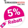 5% Terrassenheizer-online Gutschein – Auf Elektroheizer