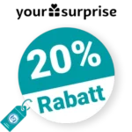 20% YourSurprise Rabatt – Newsletter
