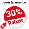 30% YourSurprise Rabatt – Sale