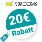 20€ 99rooms Rabatt – Newsletter