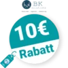 10€ BK-solutions Rabatt – Newsletter
