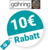 10€ goehring Rabatt – Newsletter