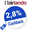 2,8% Hairlando Rabatt – Cashback