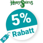 5% Heavysaurus Rabatt – Newsletter