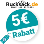 5€ Rucksack.de Rabatt – Newsletter