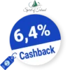 6,4% Spirit of Island Rabatt – Cashback
