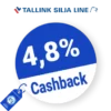 4,8% Tallink Silja Rabatt – Cashback