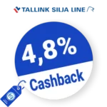 4,8% Tallink Silja Rabatt – Cashback