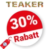 30% Teaker Rabatt – Auf Sets