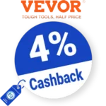 4% VEVOR Rabatt – Cashback