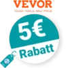 5€ VEVOR Rabatt – Newsletter