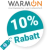 10% Warm-On Rabatt – AUF ALLES