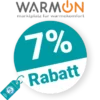7% Warm-On Rabatt – AUF ALLES