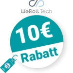 10€ WeRoll Rabatt – Newsletter