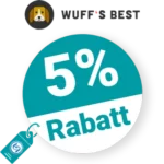 5% Wuff's Best Rabatt – Newsletter