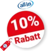 10% All In Nutrition Rabatt – Mengenrabatt