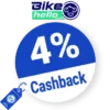 4% Bikehello Rabatt – Cashback